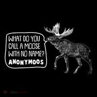 Funny Anonumoos Moose Joke Dad Joke High Crown Mesh Back Trucker Hat