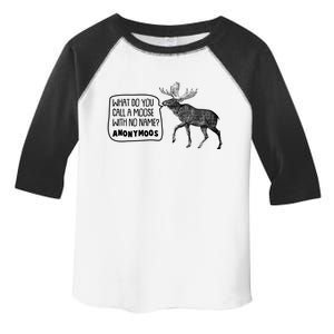 Funny Anonumoos Moose Joke Dad Joke Toddler Fine Jersey T-Shirt