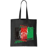 Free Afghanistan Map Distressed Flag Bag