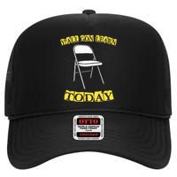 Funny Alabama Meme Video Viral Boat Brawl Folding Chair High Crown Mesh Back Trucker Hat