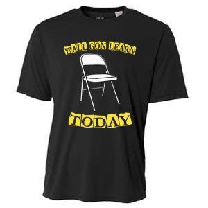 Funny Alabama Meme Video Viral Boat Brawl Folding Chair Cooling Performance Crew T-Shirt