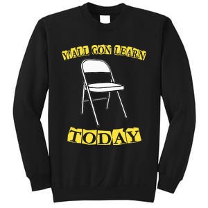 Funny Alabama Meme Video Viral Boat Brawl Folding Chair Sweatshirt