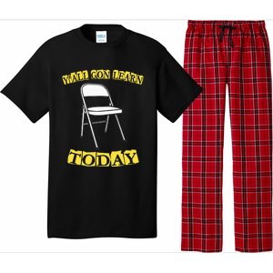 Funny Alabama Meme Video Viral Boat Brawl Folding Chair Pajama Set