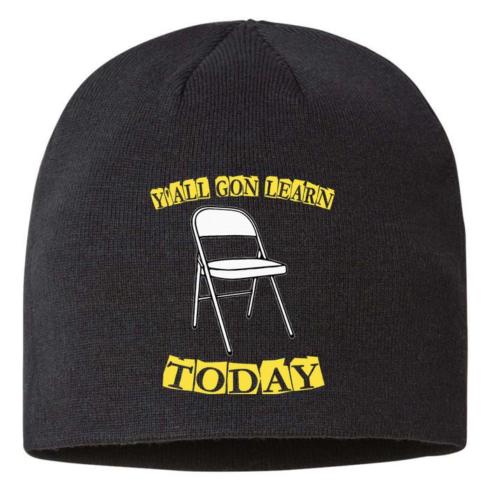 Funny Alabama Meme Video Viral Boat Brawl Folding Chair Sustainable Beanie