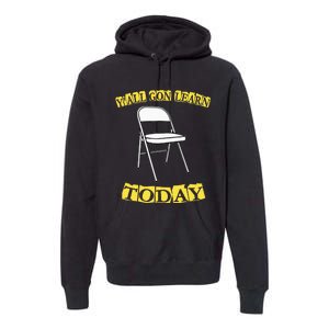 Funny Alabama Meme Video Viral Boat Brawl Folding Chair Premium Hoodie