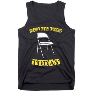 Funny Alabama Meme Video Viral Boat Brawl Folding Chair Tank Top