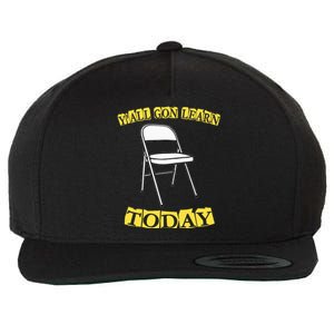 Funny Alabama Meme Video Viral Boat Brawl Folding Chair Wool Snapback Cap