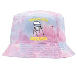 Funny Alabama Meme Video Viral Boat Brawl Folding Chair Tie-Dyed Bucket Hat