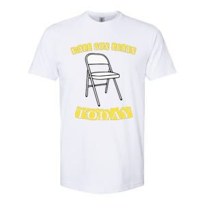 Funny Alabama Meme Video Viral Boat Brawl Folding Chair Softstyle CVC T-Shirt