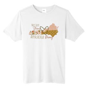 Floral Appalachian Map Not Just Strong Appalachian Pride Tall Fusion ChromaSoft Performance T-Shirt