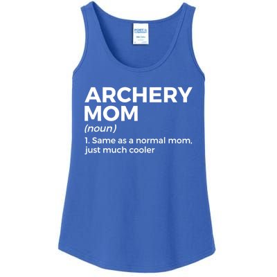 Funny Archery Mom Definition Gift Ladies Essential Tank