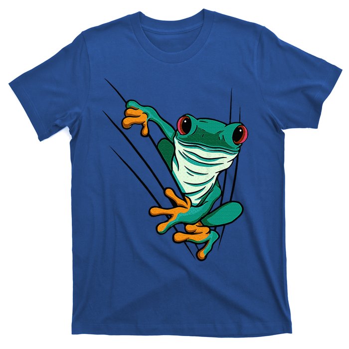 Frog Animal Motif Animal Print Frog T-Shirt