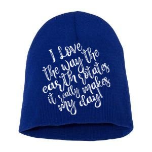 Funny Astronomy Meme National Astronomy Day Funny Gift Short Acrylic Beanie