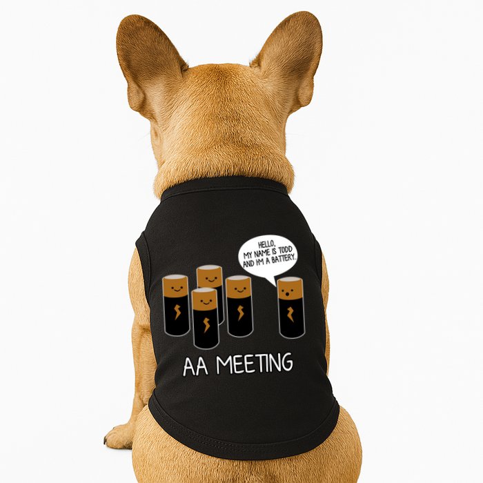 Funny Aa Meeting. Hi! My Name Is Todd And IM A Battery Doggie Tank