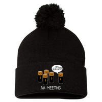 Funny Aa Meeting. Hi! My Name Is Todd And IM A Battery Pom Pom 12in Knit Beanie