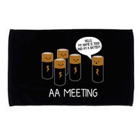 Funny Aa Meeting. Hi! My Name Is Todd And IM A Battery Microfiber Hand Towel