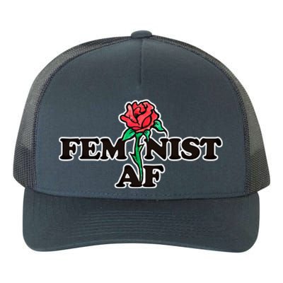 Feminist Af Meaningful Gift Yupoong Adult 5-Panel Trucker Hat