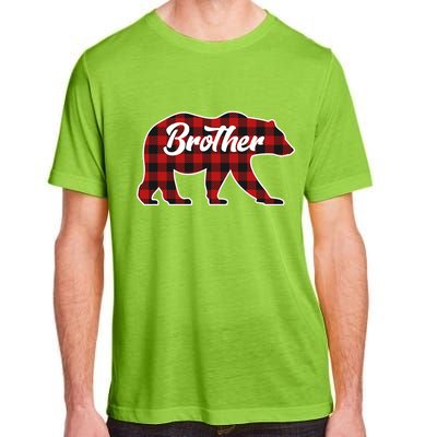 Family Christmas Matching Plaid Brother Bear Adult ChromaSoft Performance T-Shirt