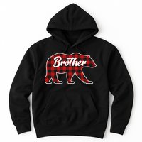 Family Christmas Matching Plaid Brother Bear Hoodie