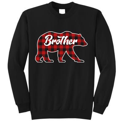 Family Christmas Matching Plaid Brother Bear Sweatshirt