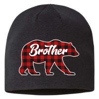 Family Christmas Matching Plaid Brother Bear Sustainable Beanie