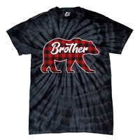 Family Christmas Matching Plaid Brother Bear Tie-Dye T-Shirt