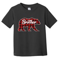 Family Christmas Matching Plaid Brother Bear Toddler T-Shirt