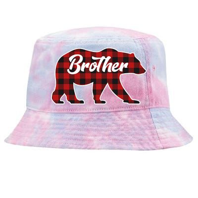 Family Christmas Matching Plaid Brother Bear Tie-Dyed Bucket Hat