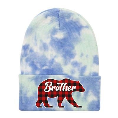 Family Christmas Matching Plaid Brother Bear Tie Dye 12in Knit Beanie