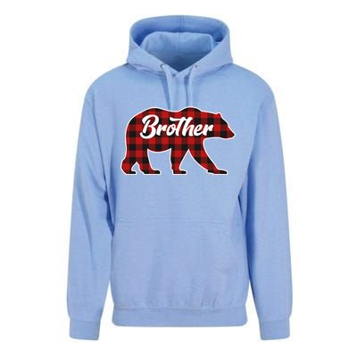 Family Christmas Matching Plaid Brother Bear Unisex Surf Hoodie