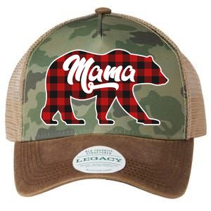 Family Christmas Matching Plaid Mama Bear Legacy Tie Dye Trucker Hat