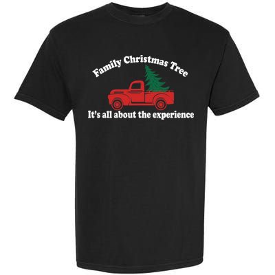 Family Christmas Tree Garment-Dyed Heavyweight T-Shirt