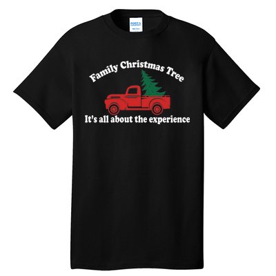 Family Christmas Tree Tall T-Shirt