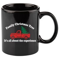 Family Christmas Tree 11oz C Handle Ceramic Mug