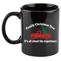 Family Christmas Tree 11oz C Handle Ceramic Mug
