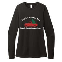 Family Christmas Tree Womens CVC Long Sleeve Shirt