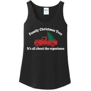 Family Christmas Tree Ladies Essential Tank