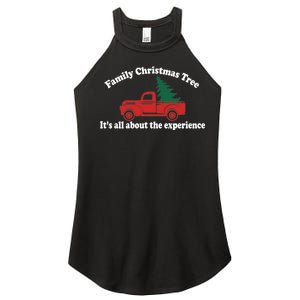 Family Christmas Tree Women’s Perfect Tri Rocker Tank