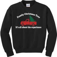 Family Christmas Tree Kids Sweatshirt