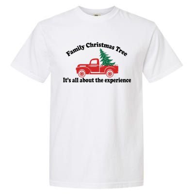 Family Christmas Tree Garment-Dyed Heavyweight T-Shirt