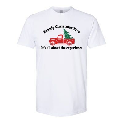 Family Christmas Tree Softstyle® CVC T-Shirt