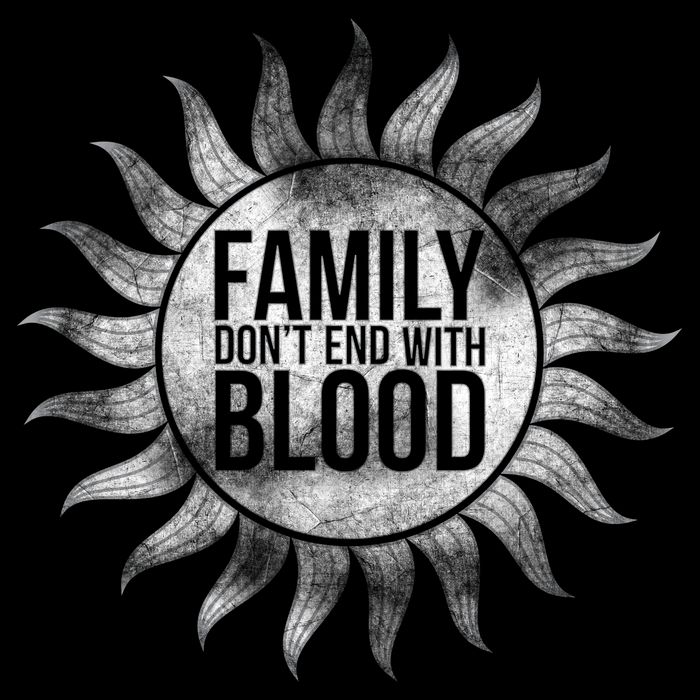 Family Don't End With Blood Cooling Performance Crew T-Shirt