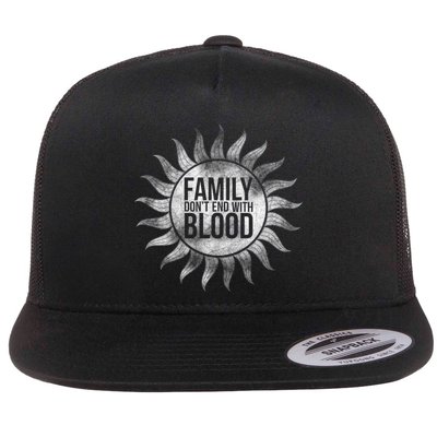 Family Don't End With Blood Flatbill Hat