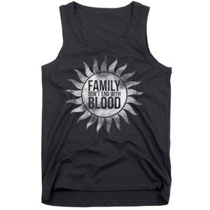 Family Don't End With Blood Tank Top