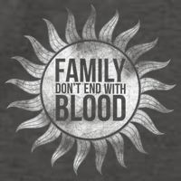 Family Don't End With Blood Vector Backpack