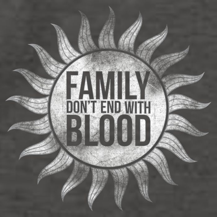 Family Don't End With Blood Vector Backpack