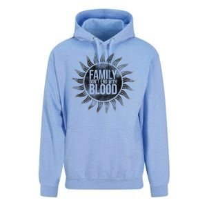 Family Don't End With Blood Unisex Surf Hoodie