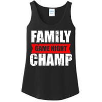 Family Game Night Champ Ladies Essential Tank