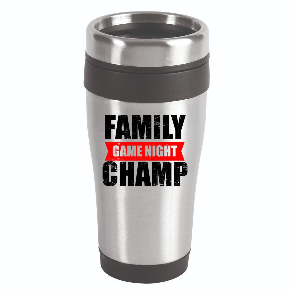 Family Game Night Champ 16oz Travel Tumbler