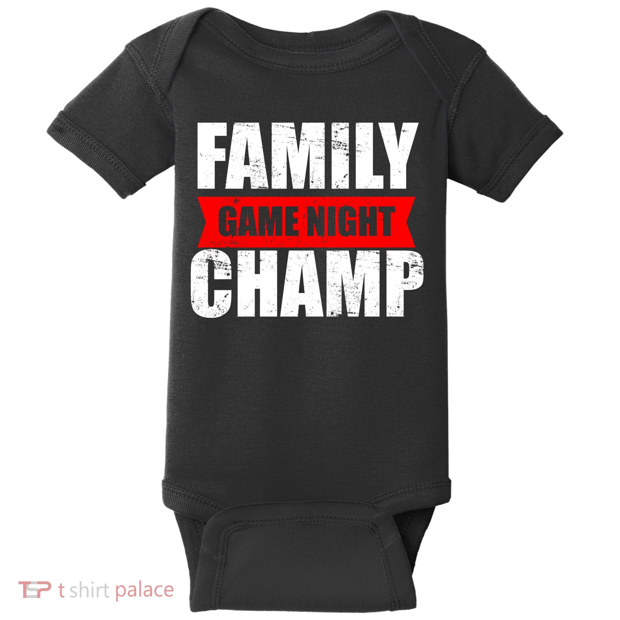 Family Game Night Champ Baby Bodysuit